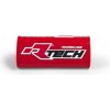 Moto řídítko RTECH chránič na bezhrazdová řídítka s nápisem "Rtech" (pro průměr 28,6 mm), RTECH (červený) R-PCMNBRF0018