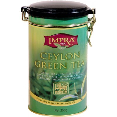 Impra Tea Ceylon Green Tea cejlonský zelený čaj 250 g – Zbozi.Blesk.cz