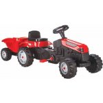 Pilsan Traktor šlapací s valníkem červený – Zboží Dáma