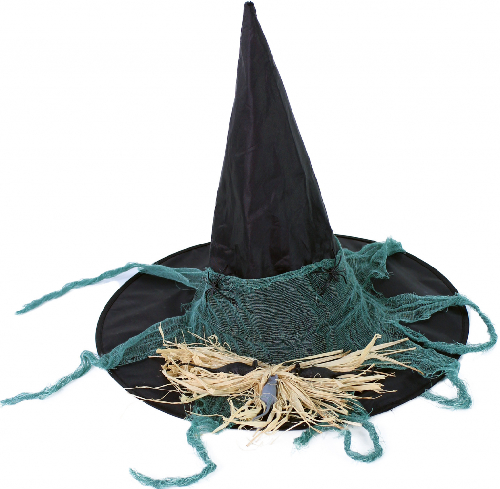 klobouk čarodějnický s potiskem