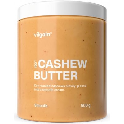 Vilgain 100% Kešu máslo 500 g – Zbozi.Blesk.cz