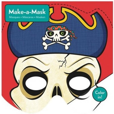 Galison Make-a-Masks Pirates/Vyrob si masku Piráti – Zboží Mobilmania