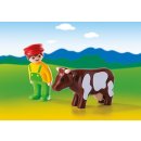 Playmobil 6972 Farmář s krávou