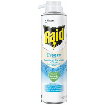 Raid Essentials Freeze zamrazovací aerosol proti lezoucímu hmyzu spray 350 ml