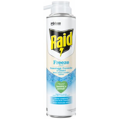 Raid Essentials Freeze zamrazovací aerosol proti lezoucímu hmyzu spray 350 ml – Zboží Dáma