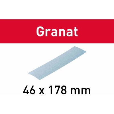 10ks brusný papír Festool STF 46X178 P180 GR/10 - 46x178mm, zrnitost P180, na barvy, tmely, plniče a laky (204279) – Zbozi.Blesk.cz