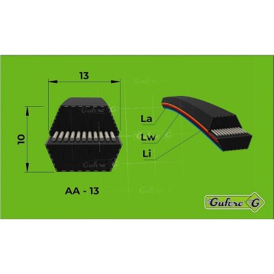 Klínový řemen BB 17x3658 Lw – Sleviste.cz