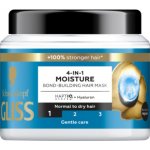 Schwarzkopf Gliss Aqua Revive hydratační maska 4v1 pro normální až suché vlasy 400 ml – Zboží Mobilmania