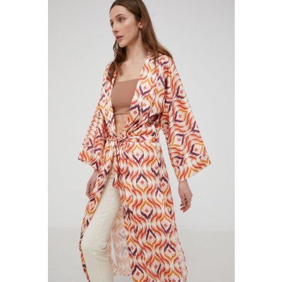Answear Lab Kimono oranžová oversize