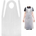 Bonree Medical Zástěra jednorázová PE zástěra 71x117 cm bílá nesterilní 100 ks – Zboží Dáma