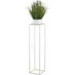 HowHomely Stojan na květiny DD0486 100 x 24 cm krémová – Zbozi.Blesk.cz