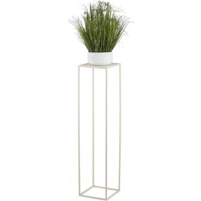 HowHomely Stojan na květiny DD0486 100 x 24 cm krémová – Zbozi.Blesk.cz