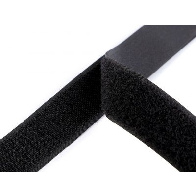 Prima-obchod Suchý zip háček + plyš šíře 30 mm, barva 2 černá – Hledejceny.cz