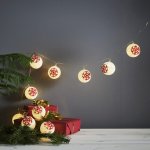 Star Trading Vánoční ozdobný řetěz Ornament 10 LED červený – Hledejceny.cz