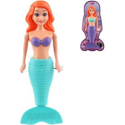 TEDDIES Mermaid Mořská panna do vody na natažení na klíček plast 18cm na kartě – Zbozi.Blesk.cz