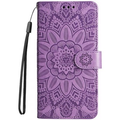 Embossing Pattern Slunečnice fialové – Realme C67 4G – Zboží Živě