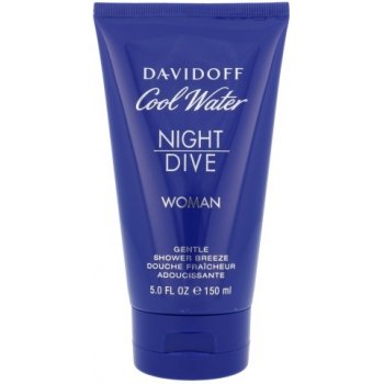 Davidoff Cool Water Night Dive Woman sprchový gel 150 ml