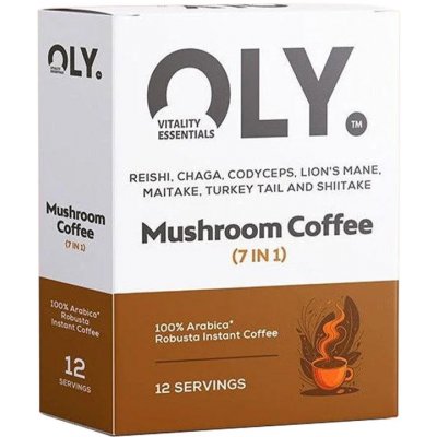 Oly Mushroom Coffee 12 dávek – Hledejceny.cz