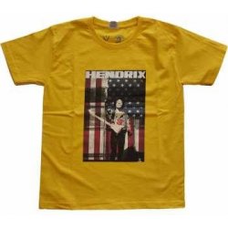 Jimi Hendrix tričko, Peace Flag Yellow