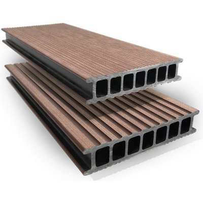 Deceuninck Terasové prkno Twinson Terrace 28 x 140 x 4000 mm lískový ořech 1 ks – Hledejceny.cz