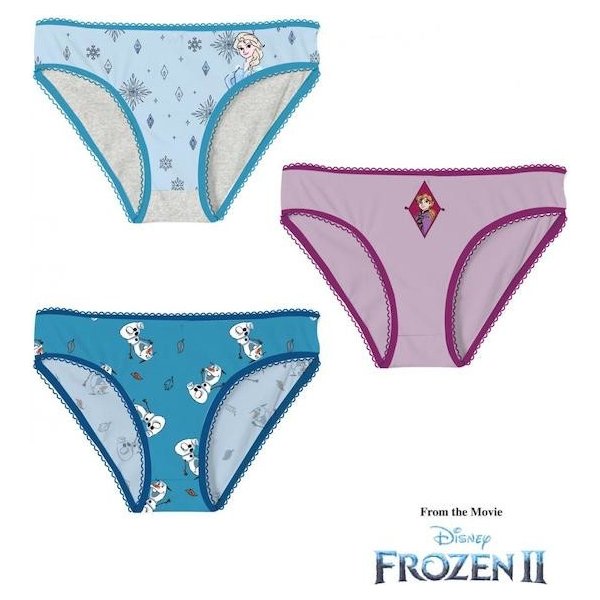 Disney dívčí kalhotky Frozen 3 ks (Erv 38019) barevná od 119 Kč - Heureka.cz