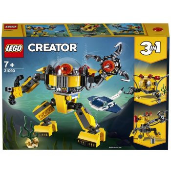 LEGO® Creator 31090 Podvodní robot od 1 095 Kč - Heureka.cz