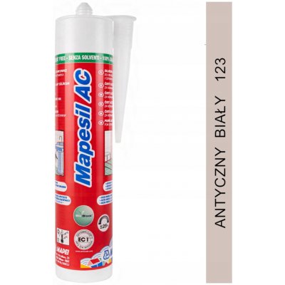 Mapesil AC 123 sanitární silikon 310 g antická bílá – Hledejceny.cz