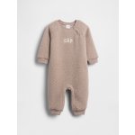 GAP Baby sherpa overal Hnědá – Zboží Dáma