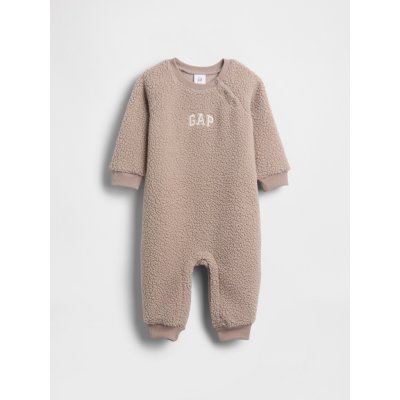 GAP Baby sherpa overal Hnědá – Zboží Dáma