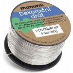 Hobby dráty Postříbřený drát 0,3/50g – Sleviste.cz