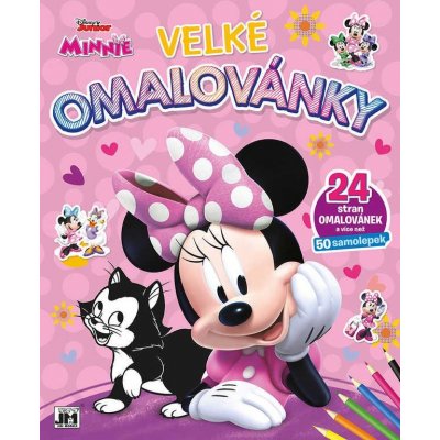 Jiri Models Omalovánky velké se samolepkami Disney Minnie Mouse – Zbozi.Blesk.cz