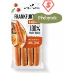 WellWell Rostlinné frankfurtské UZENÉ KLOBÁSKY 180 g – Hledejceny.cz