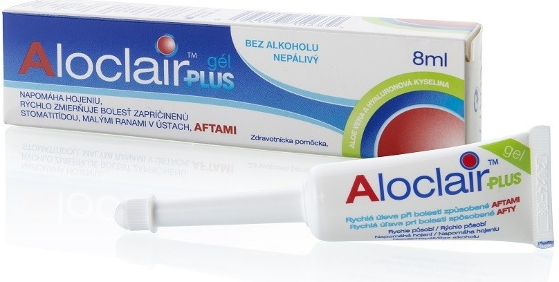 Aloclair gel ústní gel 8 ml od 170 Kč - Heureka.cz