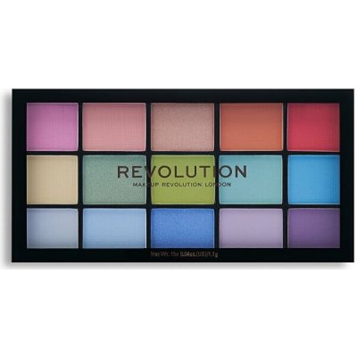 Makeup Revolution Reloaded paleta očních stínů Sugar Pie 15 x 1,1 g – Zboží Dáma
