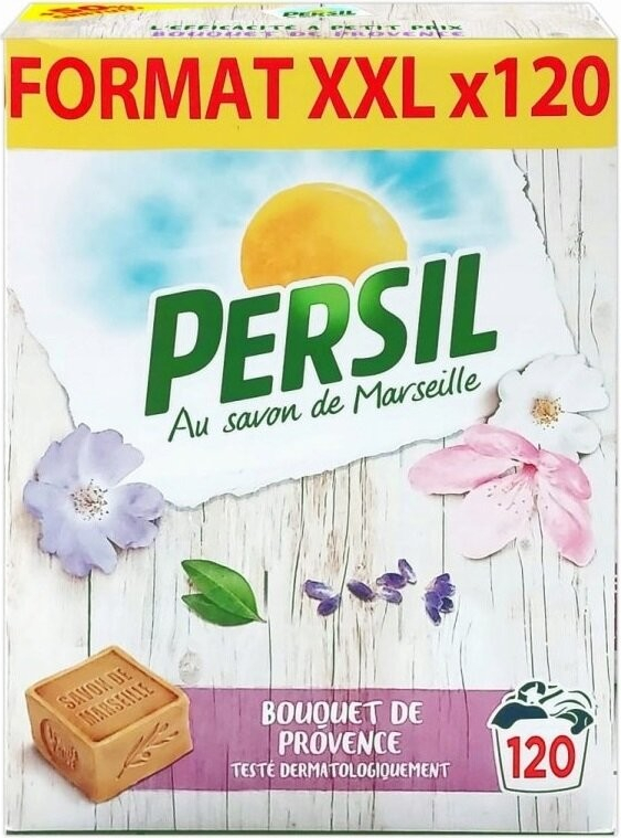 Persil Au savon de Marseille Bouquet de Provence prací prášek 6 Kg 120 PD