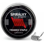 Spirálky od Karotky CCH Framed Staple 0,3ohm 10ks – Zboží Mobilmania