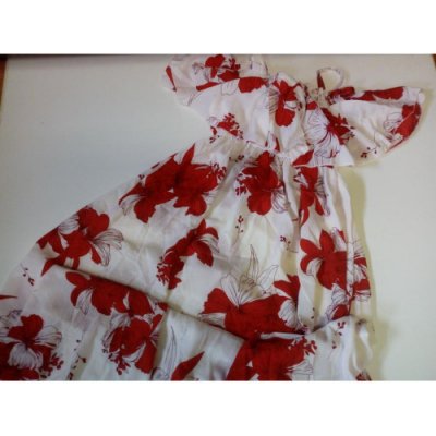 Dívčí bavlněné šaty na ramínka bílé + květiny – Zboží Mobilmania