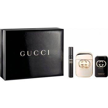 Gucci Guilty EDT 75 ml + sprchový gel 100 ml + EDT 7,4 ml dárková sada