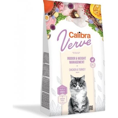 Calibra Cat Verve GF Indoor&Weight Chicken 3,5 kg