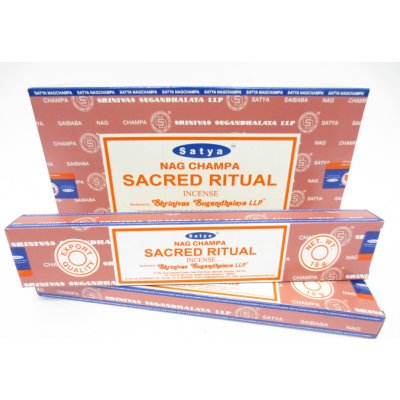 Satya Vonné tyčinky Nag champa Sacred ritual 15 g – Hledejceny.cz
