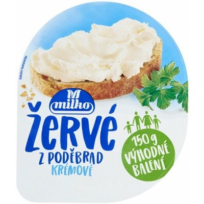 Milko Žervé z Poděbrad krémové 150 g – Hledejceny.cz