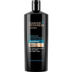 Avon Advance Techniques Vyživující Shampoo s arganovým a kokosovým olejem 400 ml