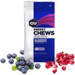 GU Energy Chews Blueberry Pomegranate 60 g