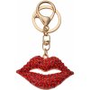 Přívěsky na klíče Přívěsek na klíče Clayre&Eef Juleeze JZKC0137 červený líbající ústa