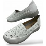 Koka Dámské zdravotní mokasíny bílé – Zboží Dáma