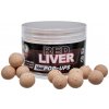 Návnada a nástraha Starbaits Plovoucí Boilies Concept Pop Up Red Liver 50g 16mm