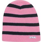 NEFF DAILY STRIPE beanie PINK black – Hledejceny.cz