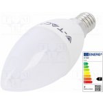 V-TAC SKU 111 žárovka LED teple bílá E14 220/240VAC 600lm P 7W 200° 3000K – Hledejceny.cz