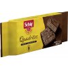 Oplatka SCHÄR Quadritos bezlepkové čokoládové oplatky 40 g