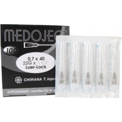 Terumo Injekční jehla černá 0,7 mm x 40 mm 1 ks – Zboží Dáma